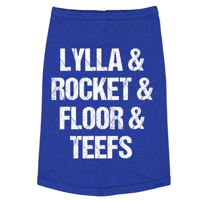 Lylla And Rocket And Floor And Teefs Funny Doggie Tank