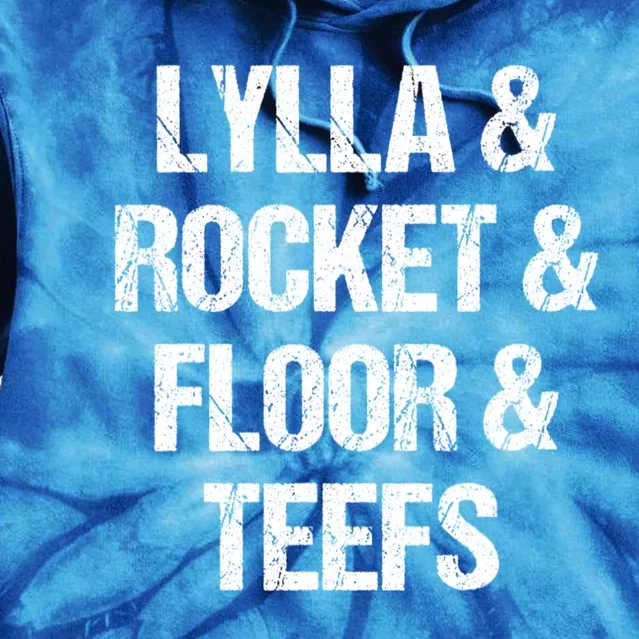 Lylla And Rocket And Floor And Teefs Funny Tie Dye Hoodie