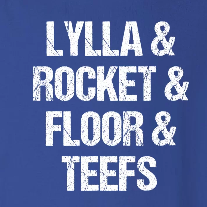 Lylla And Rocket And Floor And Teefs Funny Toddler Long Sleeve Shirt