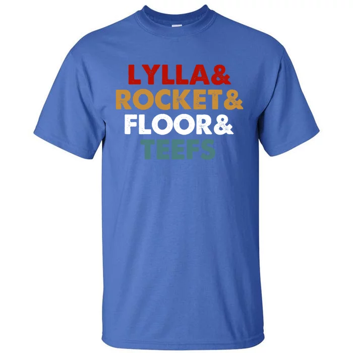 Lylla And Rocket And Floor And Teefs Funny Vintage Tall T-Shirt