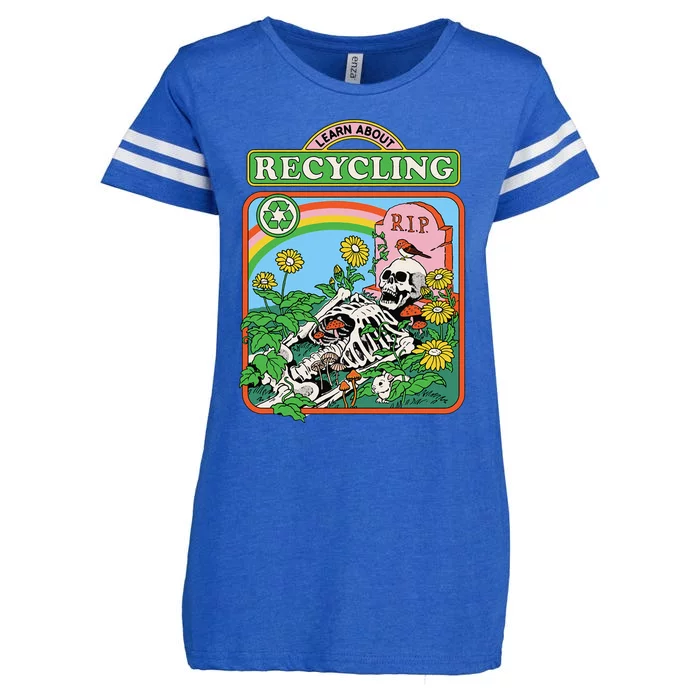 Learn About Recycling Enza Ladies Jersey Football T-Shirt