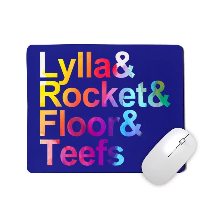 Lylla And Rocket And Floor And Teefs Funny Mousepad