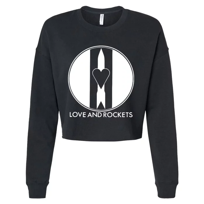 Love And Rockets Cropped Pullover Crew