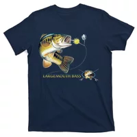 She Was Short Fat And Had A Big Mouth Bass Funny Fishing T-Shirt