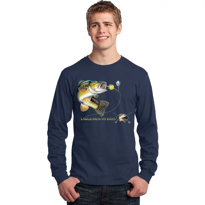 Largemouth Bass Tall Long Sleeve T-Shirt