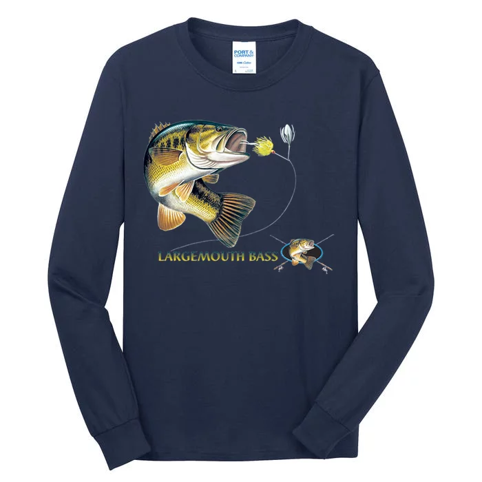 Largemouth Bass Tall Long Sleeve T-Shirt