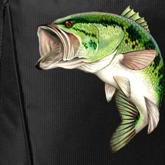 Largemouth Bass Swimming City Backpack