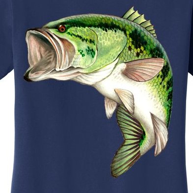 Largemouth Bass Swimming Women's T-Shirt