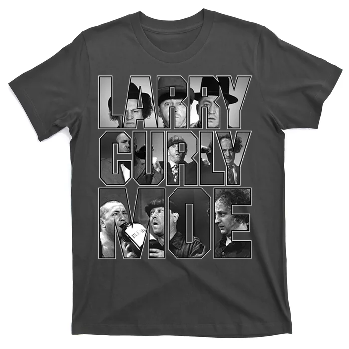 Larry Curly Moe Three Stooges T-Shirt