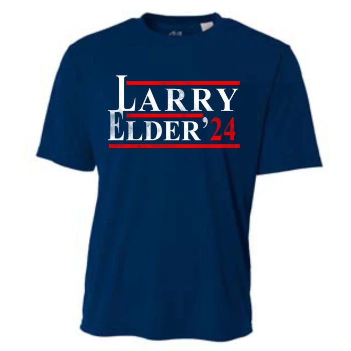 Larry Elder 2024 Vintage Campaign Election Cooling Performance Crew T-Shirt