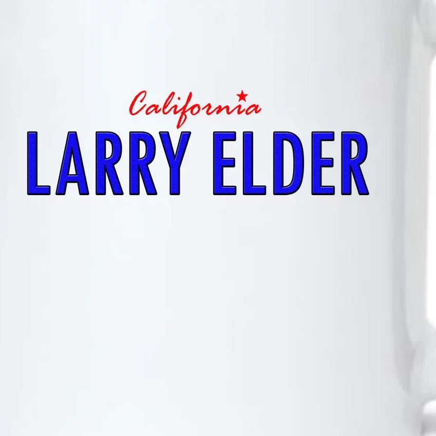 Larry Elder For California Black Color Changing Mug