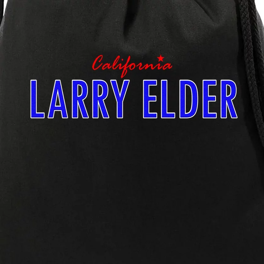 Larry Elder For California Drawstring Bag