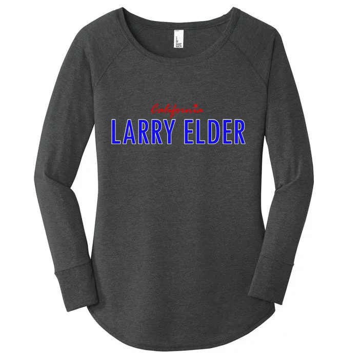 Larry Elder For California Women's Perfect Tri Tunic Long Sleeve Shirt