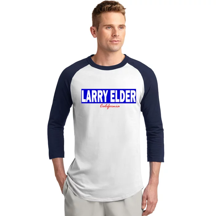 Larry Elder For California Governor Baseball Sleeve Shirt