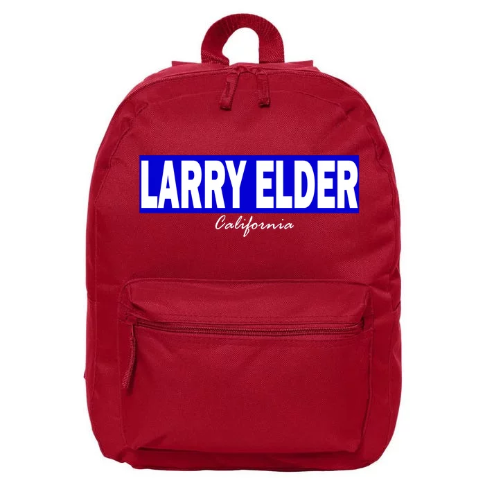 Larry Elder For California Governor 16 in Basic Backpack