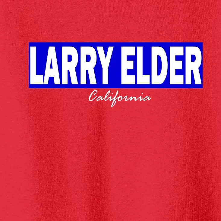 Larry Elder For California Governor Toddler T-Shirt