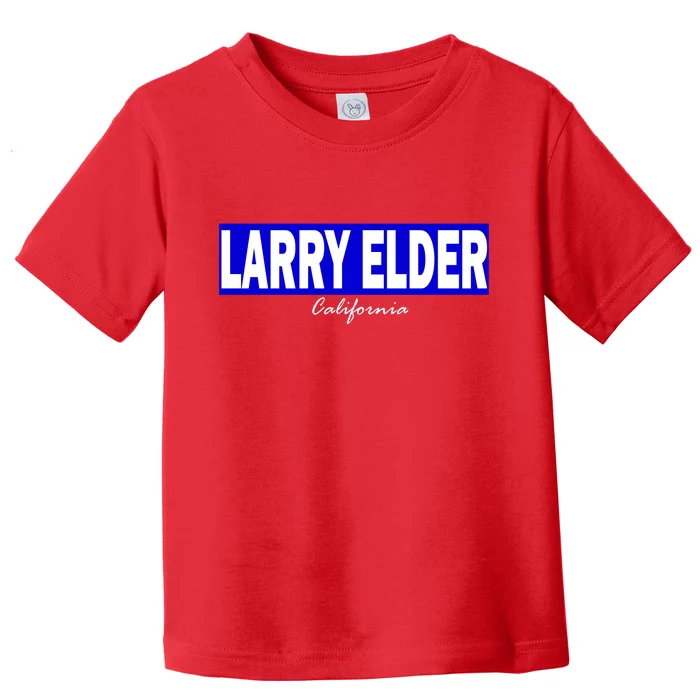 Larry Elder For California Governor Toddler T-Shirt