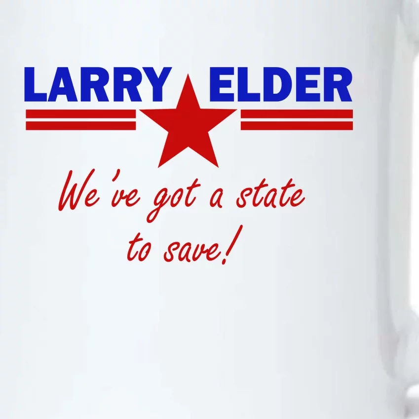 Larry Elder For California We've Got A State To Save Black Color Changing Mug