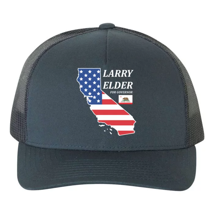 Larry Elder For Governor Yupoong Adult 5-Panel Trucker Hat