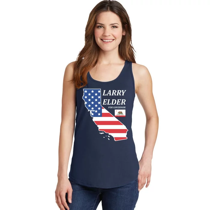 Larry Elder For Governor Ladies Essential Tank