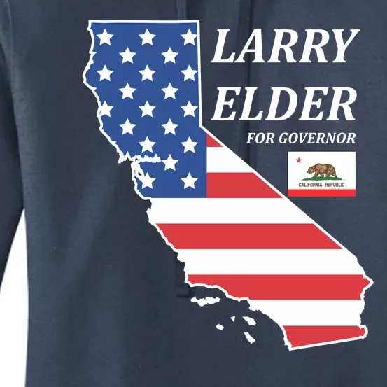 Larry Elder For Governor Women's Pullover Hoodie