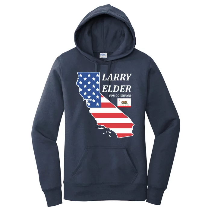 Larry Elder For Governor Women's Pullover Hoodie