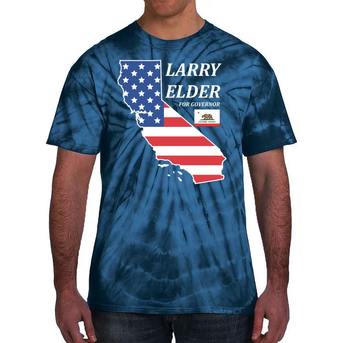 Larry Elder For Governor Tie-Dye T-Shirt