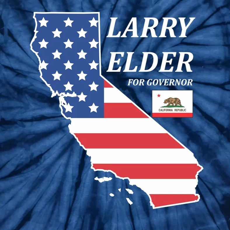 Larry Elder For Governor Tie-Dye T-Shirt