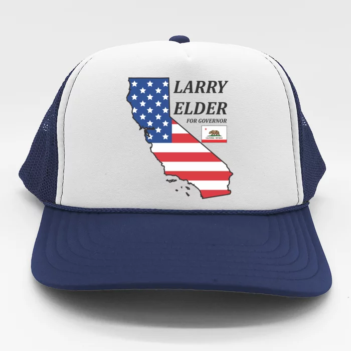 Larry Elder For Governor Trucker Hat