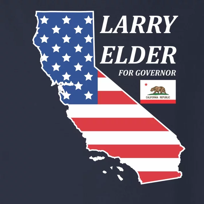 Larry Elder For Governor Toddler Long Sleeve Shirt