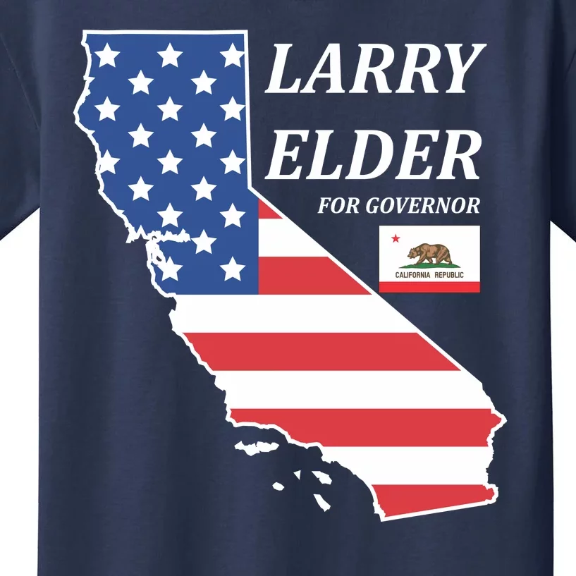 Larry Elder For Governor Kids T-Shirt