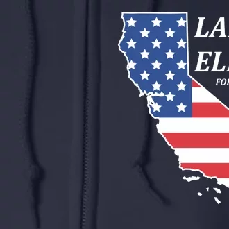 Larry Elder For Governor Full Zip Hoodie