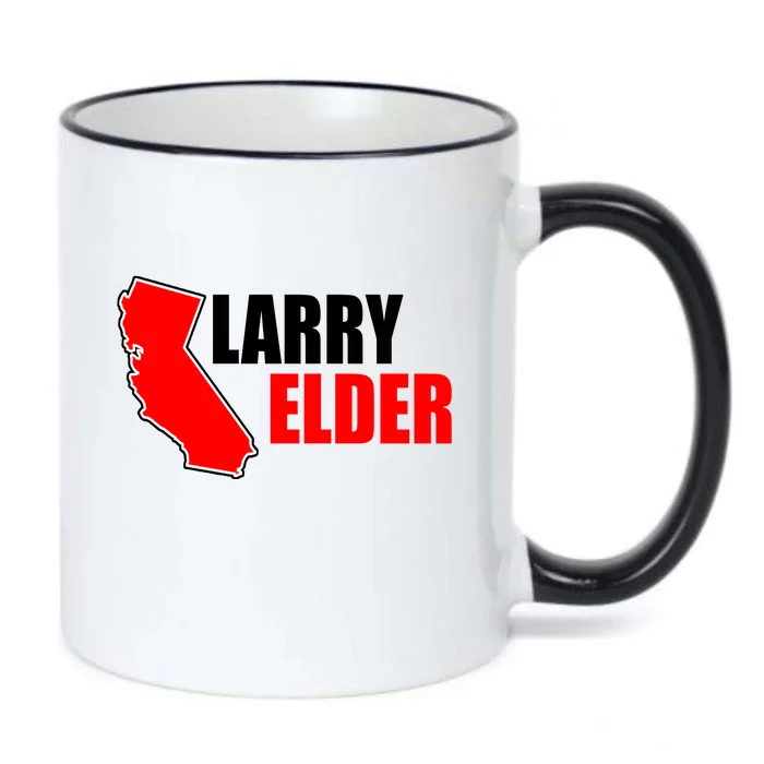 Larry Elder Republican Governor California Black Color Changing Mug