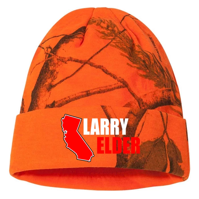 Larry Elder Republican Governor California Kati - 12in Camo Beanie