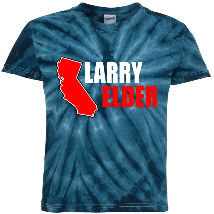 Larry Elder Republican Governor California Kids Tie-Dye T-Shirt