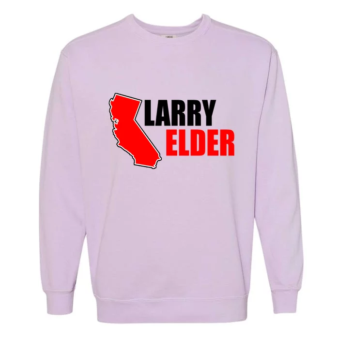 Larry Elder Republican Governor California Garment-Dyed Sweatshirt