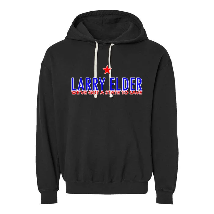 Larry Elder We've Got A State To Save Garment-Dyed Fleece Hoodie