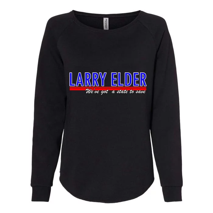 Larry Elder We've Got A State To Save Pro Republican Womens California Wash Sweatshirt