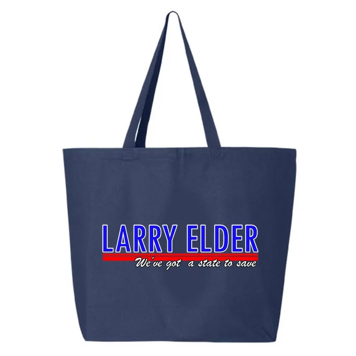 Larry Elder We've Got A State To Save Pro Republican 25L Jumbo Tote