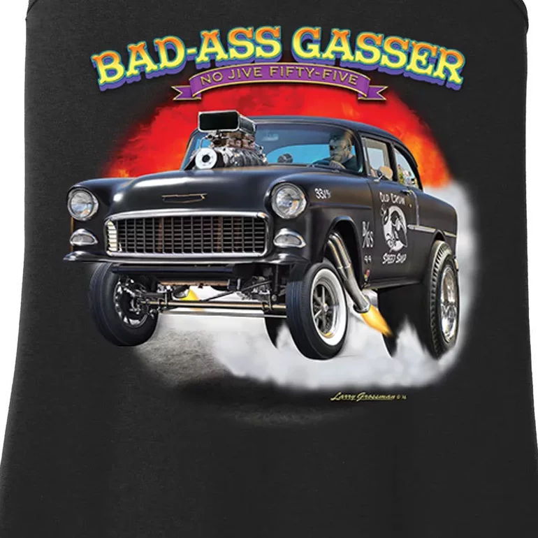 Larry Grossman - Bad Ass Gasser Ladies Essential Tank