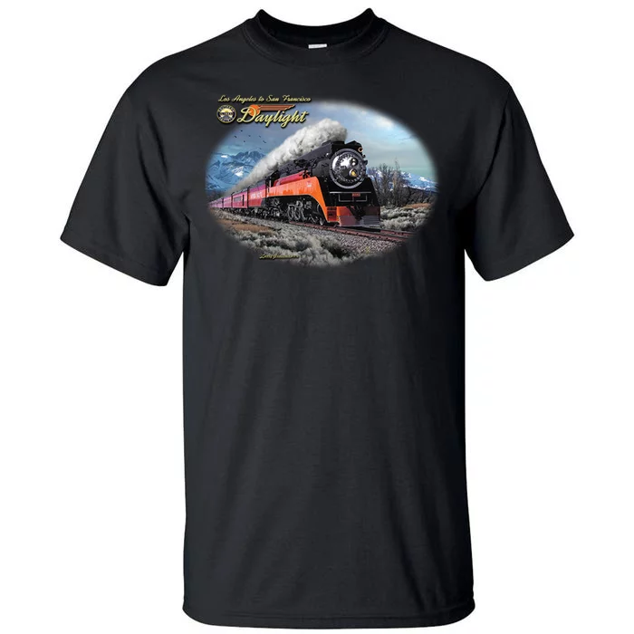 Larry Grossman - Daylight In Winter Train Tall T-Shirt