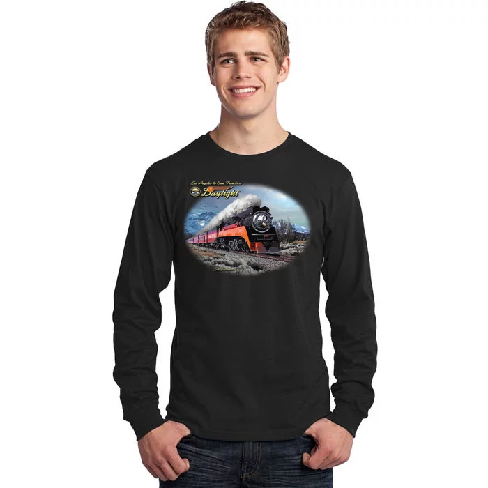 Larry Grossman - Daylight In Winter Train Tall Long Sleeve T-Shirt