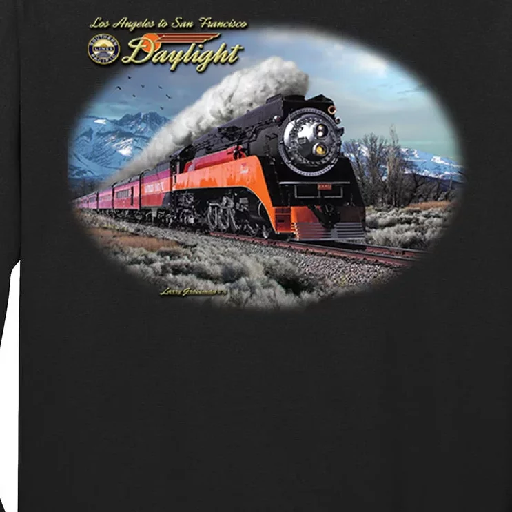 Larry Grossman - Daylight In Winter Train Tall Long Sleeve T-Shirt