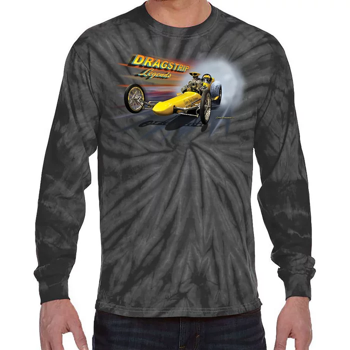 Larry Grossman - Dragster Legends Tie-Dye Long Sleeve Shirt