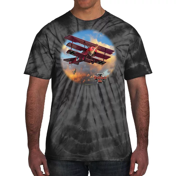 Larry Grossman - Fokker Tri-Plane Tie-Dye T-Shirt