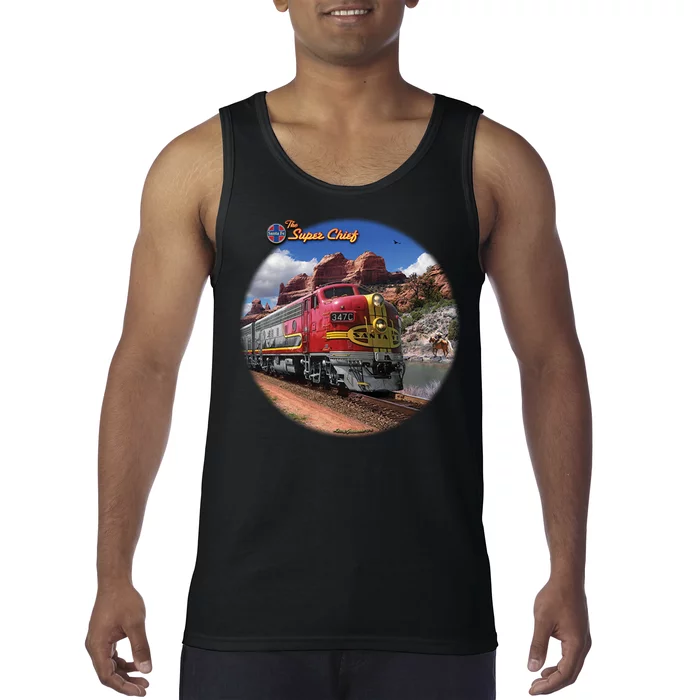 Larry Grossman - Super Chief Train Tank Top