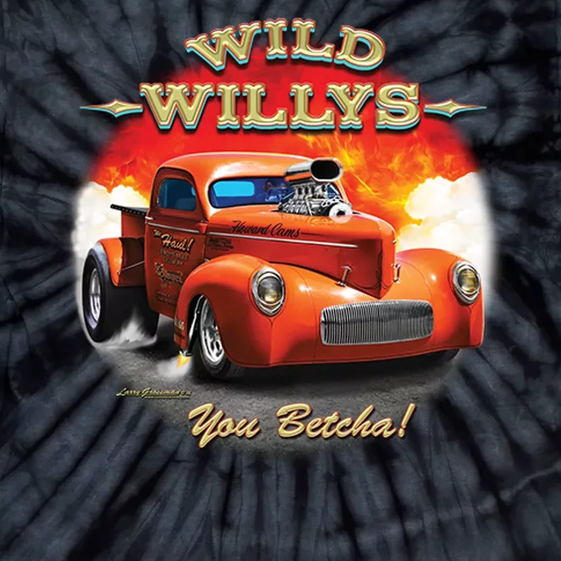 Larry Grossman Wild Willy's Tie-Dye T-Shirt