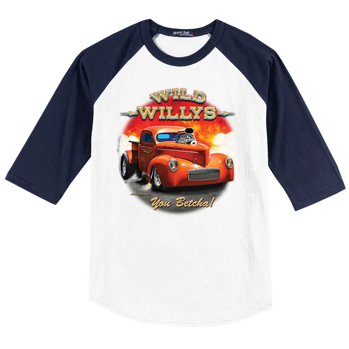 Larry Grossman Wild Willy's Baseball Sleeve Shirt