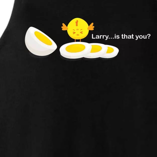 Larry The Egg Ladies Tri-Blend Wicking Tank