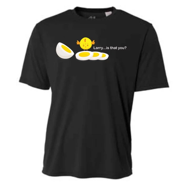 Larry The Egg Cooling Performance Crew T-Shirt